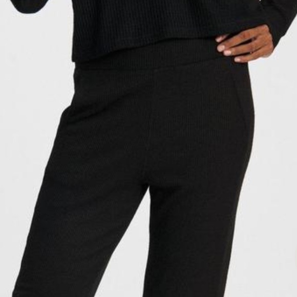 Rag & Bone Jersey Rib Knit Pants Size Medium Side Pockets Jogger Style Comfy - Picture 6 of 10